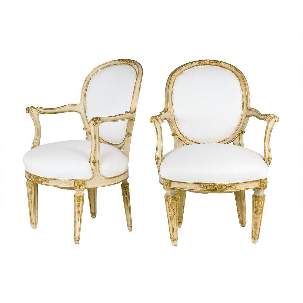 Pair Of Louis XVI Armchairs_