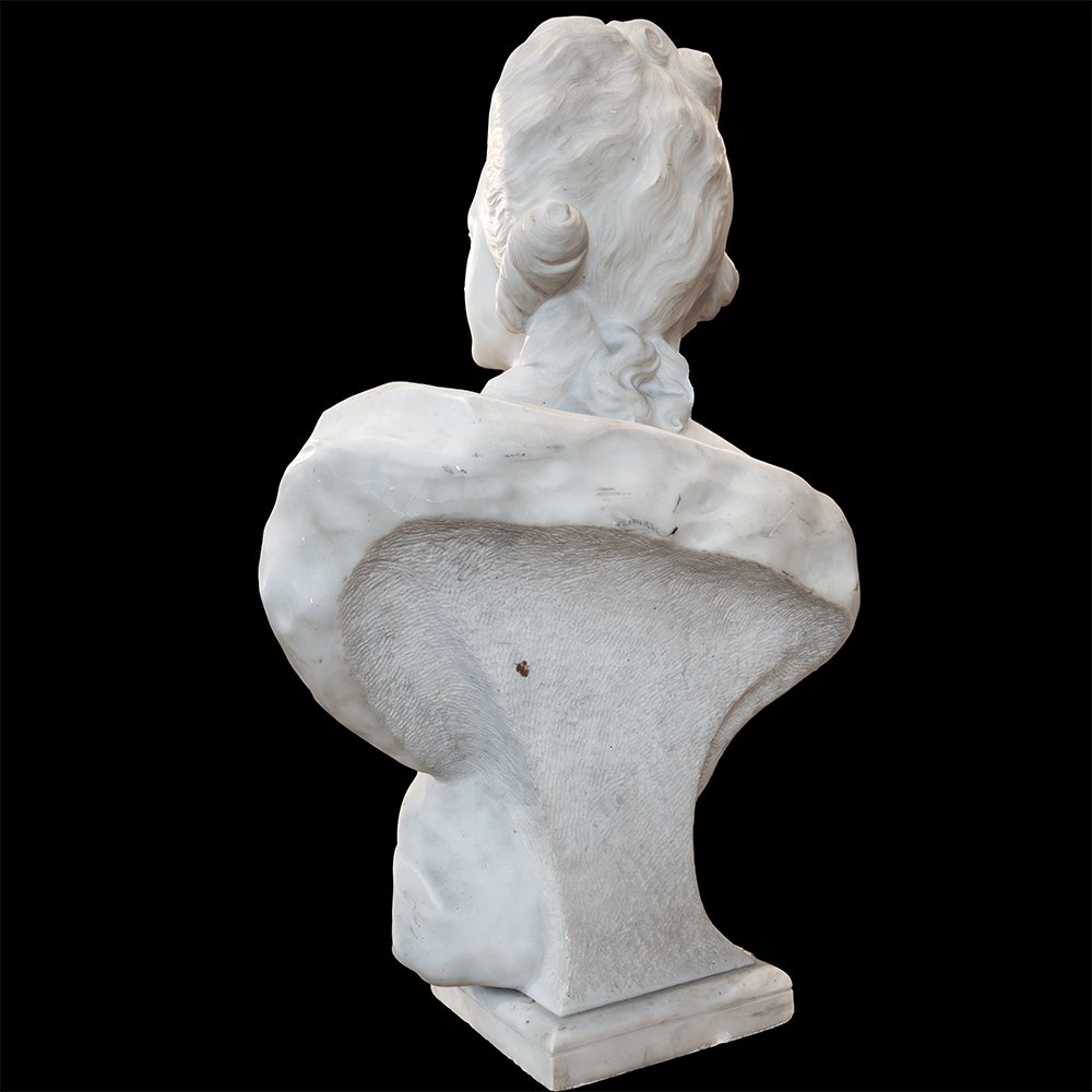 Buste de noble dame – Charles Le Brun (1619-1690)-photo-2