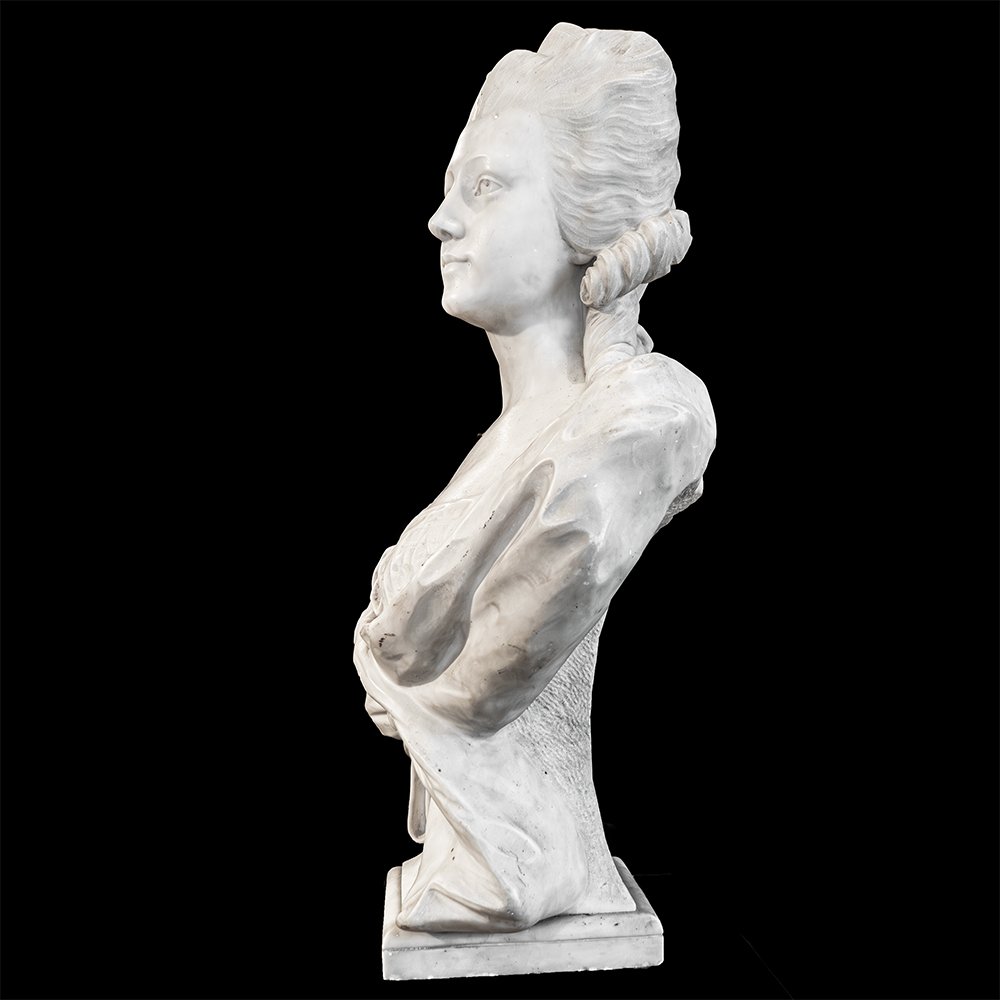 Buste de noble dame – Charles Le Brun (1619-1690)-photo-4