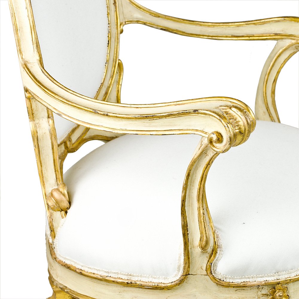 Paire de fauteuils Louis XVI-photo-2