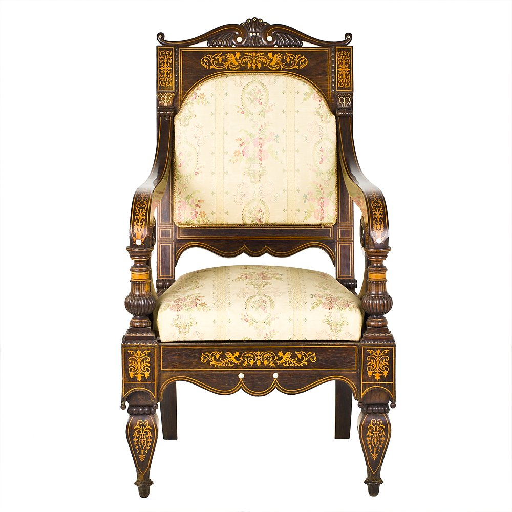 Ensemble de quatre fauteuils-photo-3