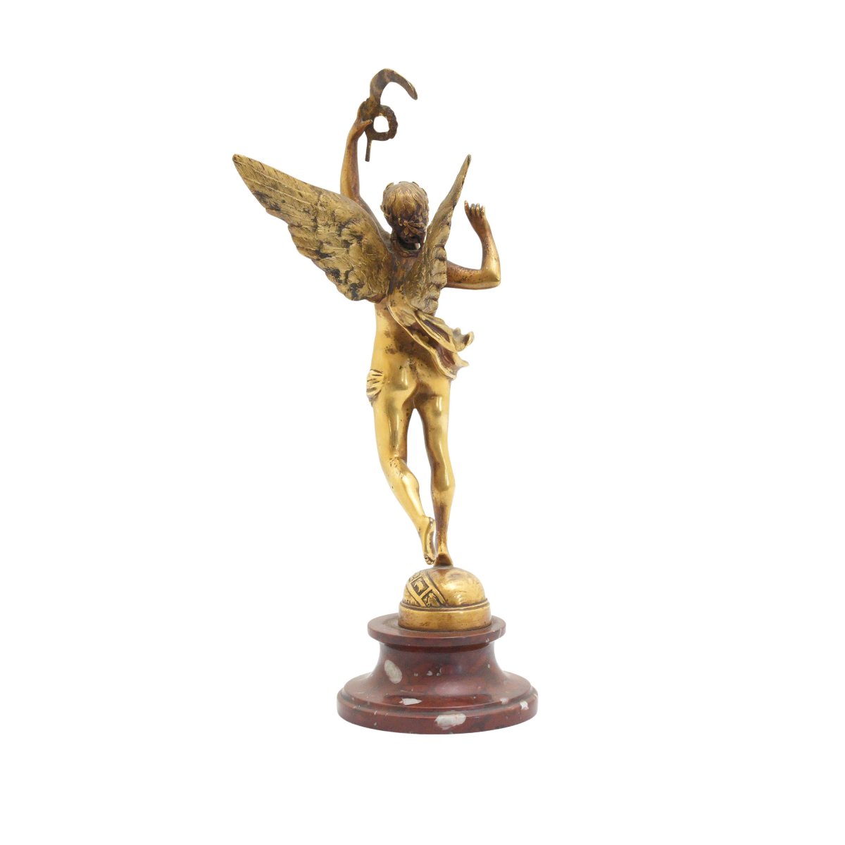 Sculpture “gloria” – G. Bareau, 1892 Salon-photo-3