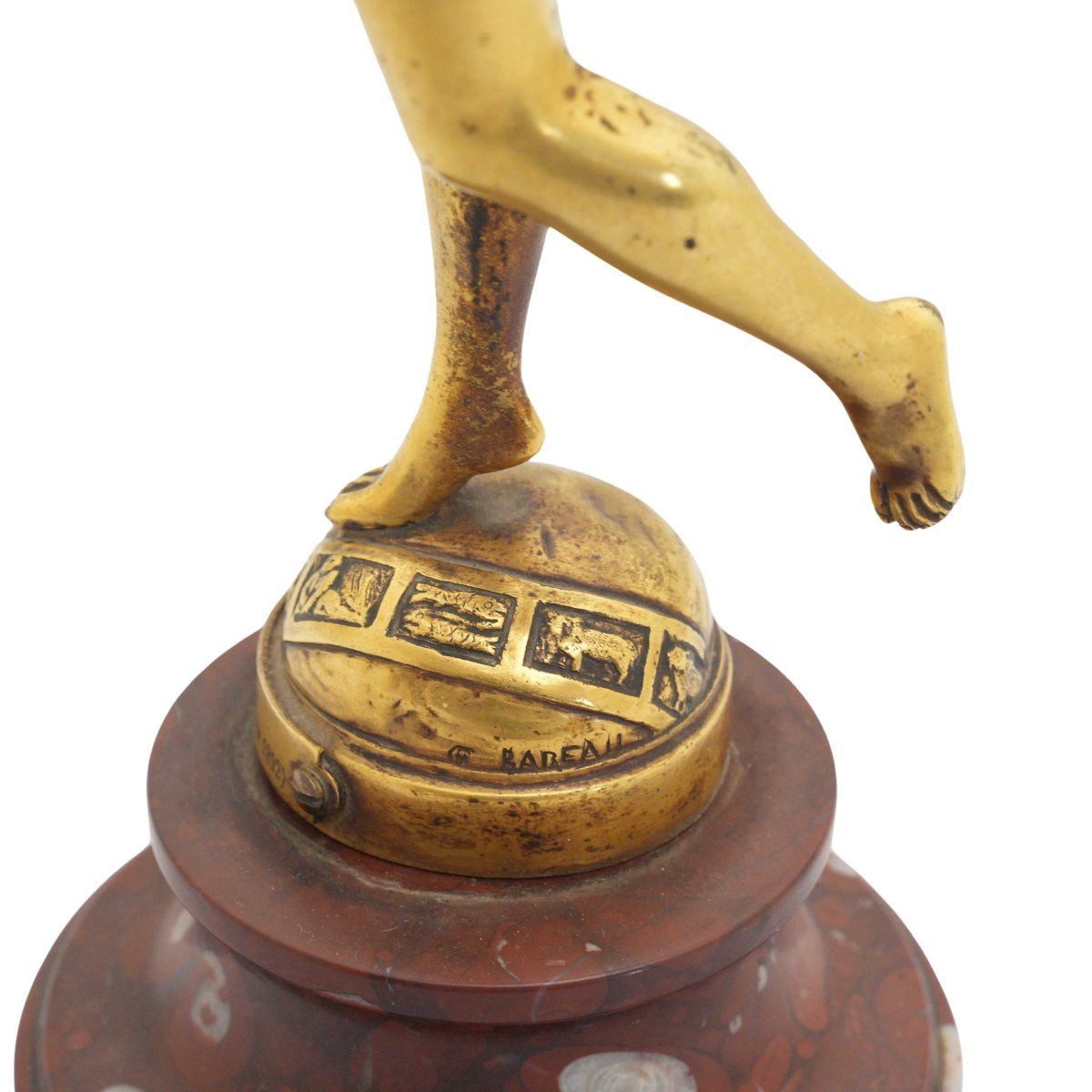 Sculpture “gloria” – G. Bareau, 1892 Salon-photo-6