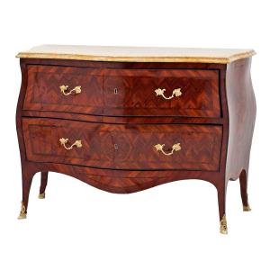 Louis XV Naples Chest Of Drawers