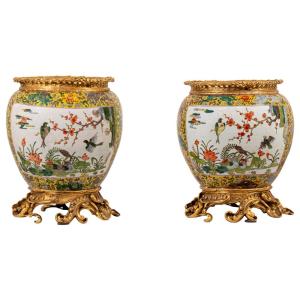 Paire de vases chinois
