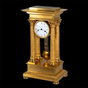 Empire Clock – Dial Signed “angevin à Paris”