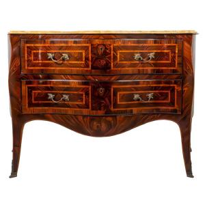 Neapolitan Louis XV Chest Of Drawers