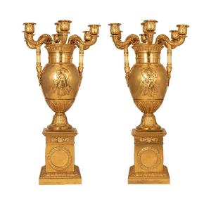 Paire de candélabres Thomire
