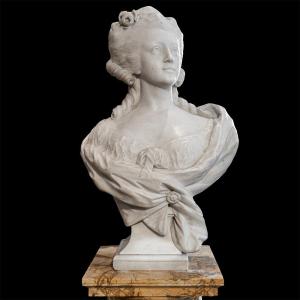 Buste de noble dame – Charles Le Brun (1619-1690)