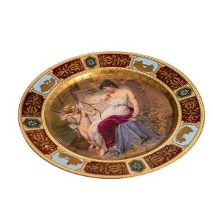 Hand-painted Porcelain Plate