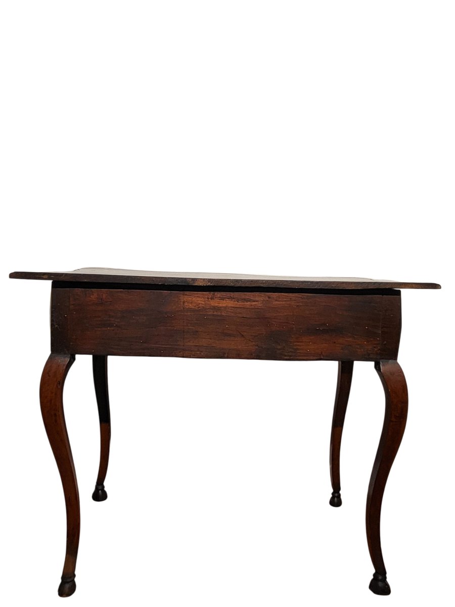 Console en noyer, milieu du XVIIIe siècle-photo-3
