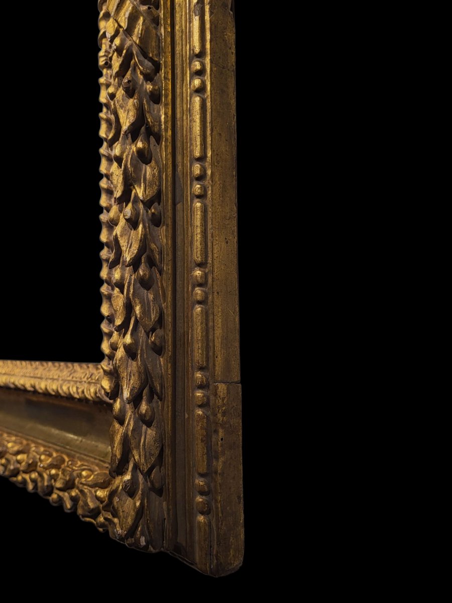 Carved And Gilded Wooden Frame-photo-2