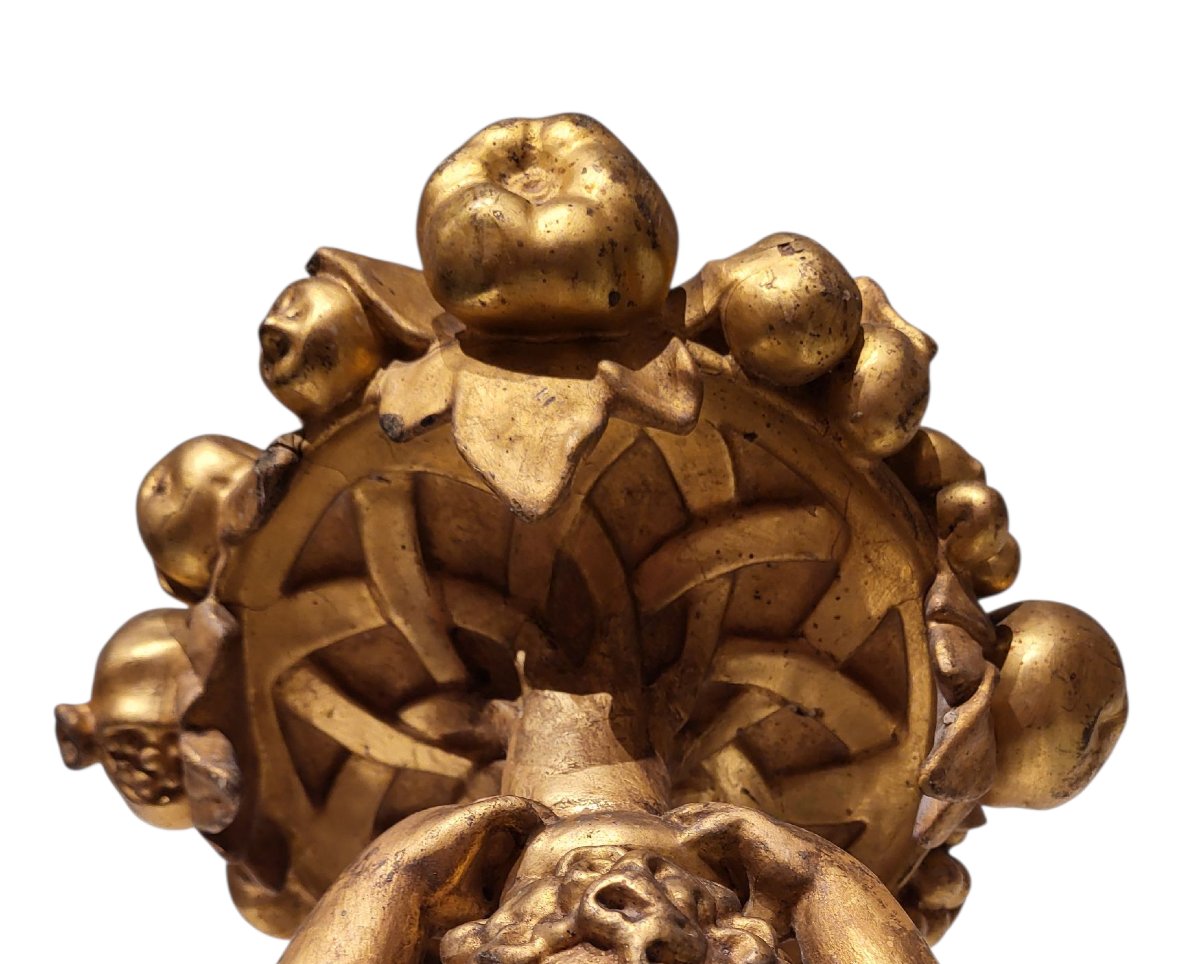 Étagère-porte-vase représentant un putto-photo-1