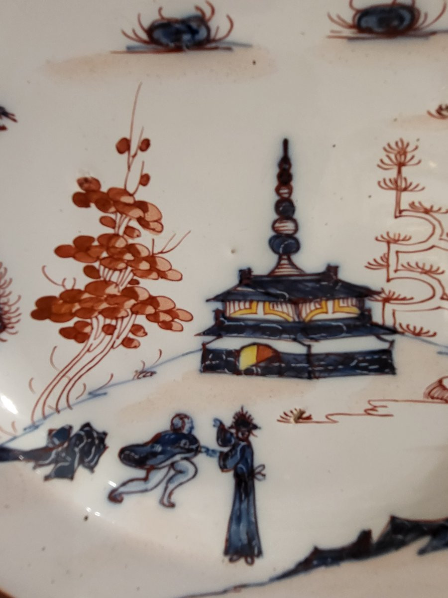 Three Plates In Majolica From Milan, Felice Clerici Manufacture Or Pasquale Rubati-photo-3