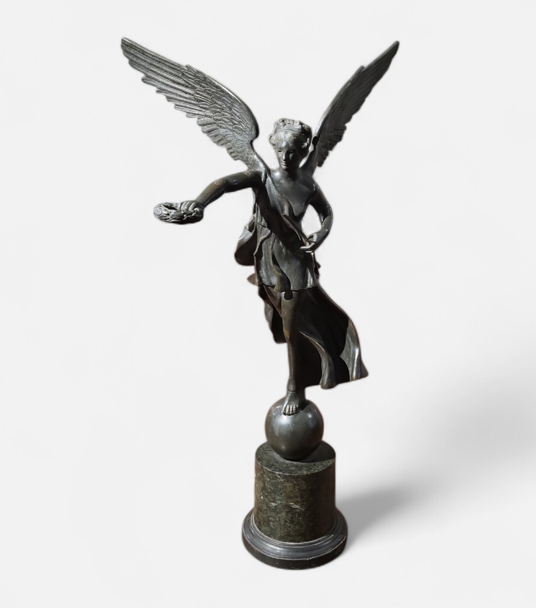 Bronze Sculpture Depicting Winged Victory, 19th Century