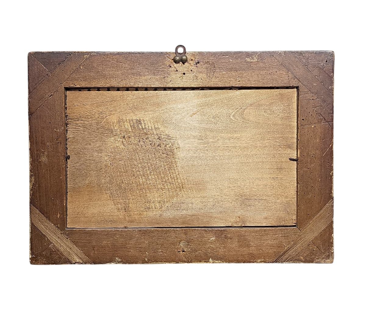 Carved And Gilded Frame With Ancient Engraving, Piedmont, 18th Century-photo-4