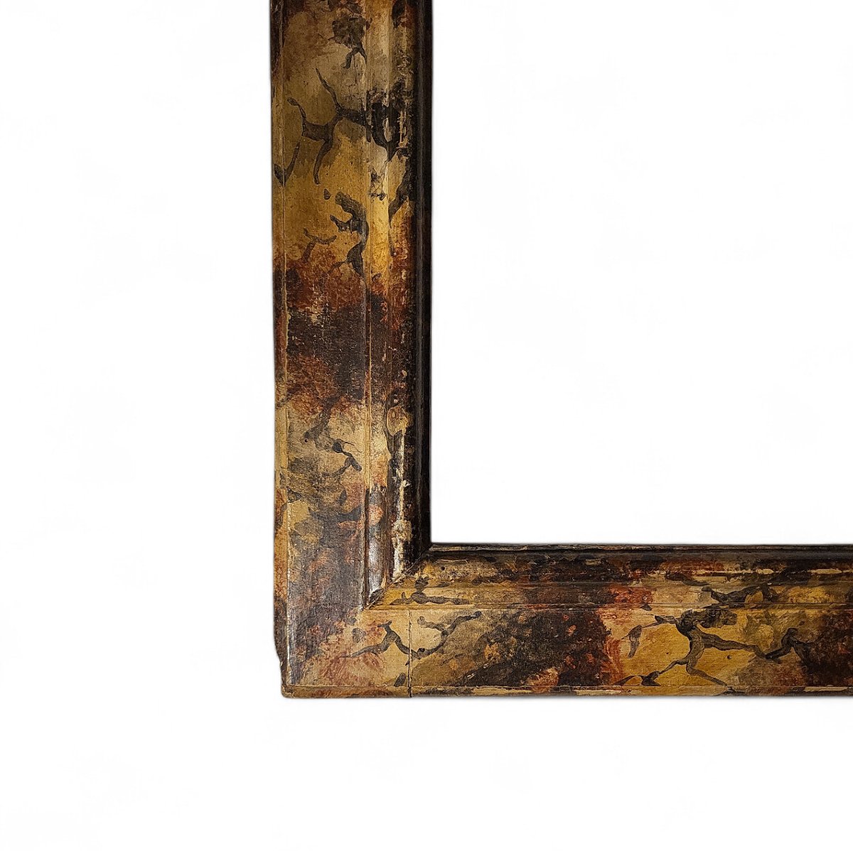 Paire de cadres laqués. Marche, dernier quart du XVIIe siècle. -photo-4