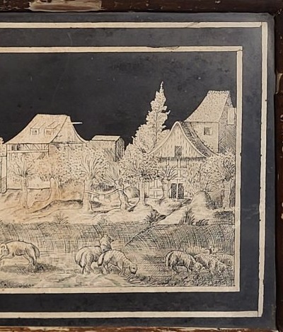 Petit panneau en scagliola, Lombardie, fin du XVIIe siècle-photo-2