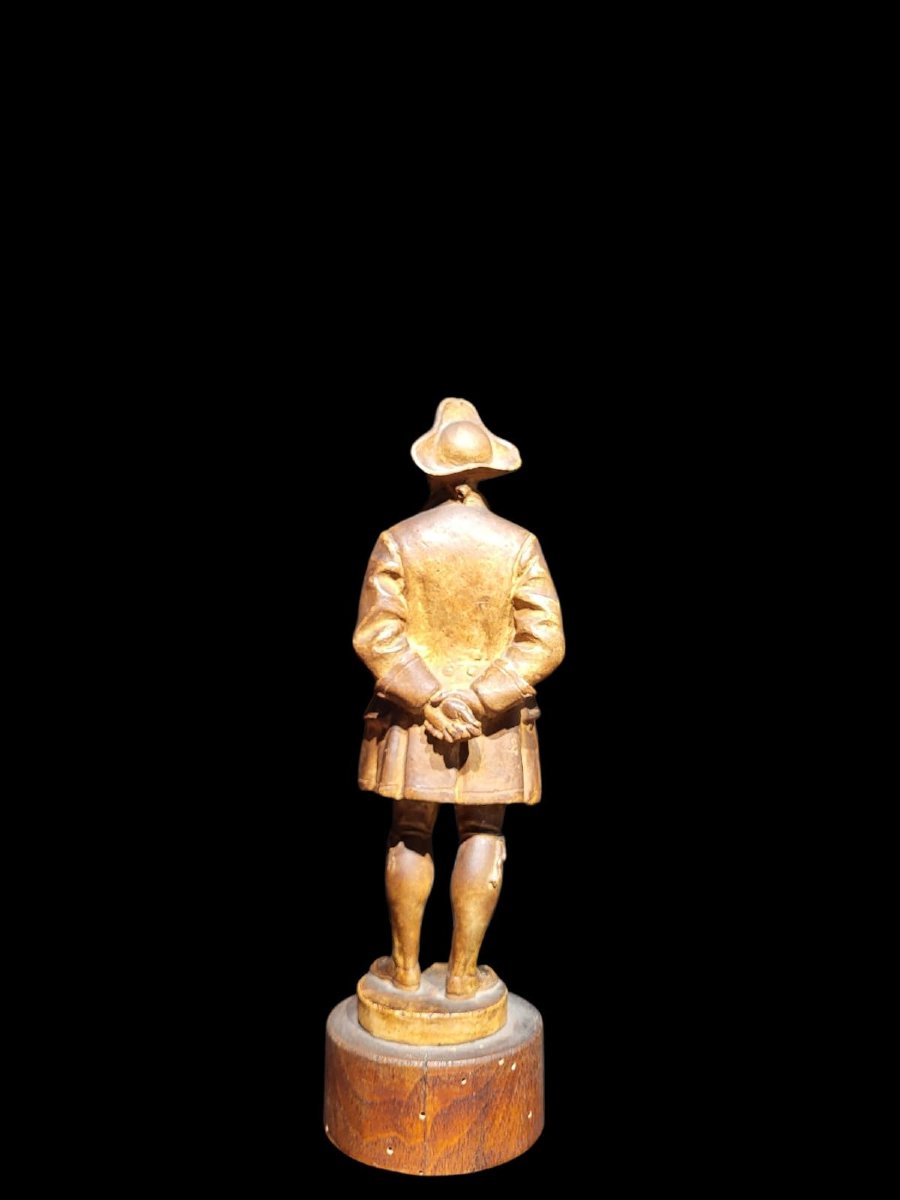 Statuette en terre cuite représentant Gianduia, Piémont, première moitié du XIXe siècle. -photo-3