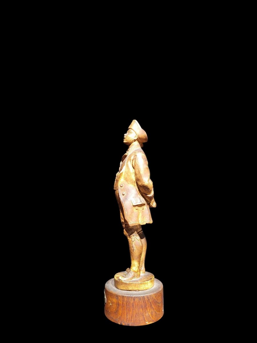 Statuette en terre cuite représentant Gianduia, Piémont, première moitié du XIXe siècle. -photo-4