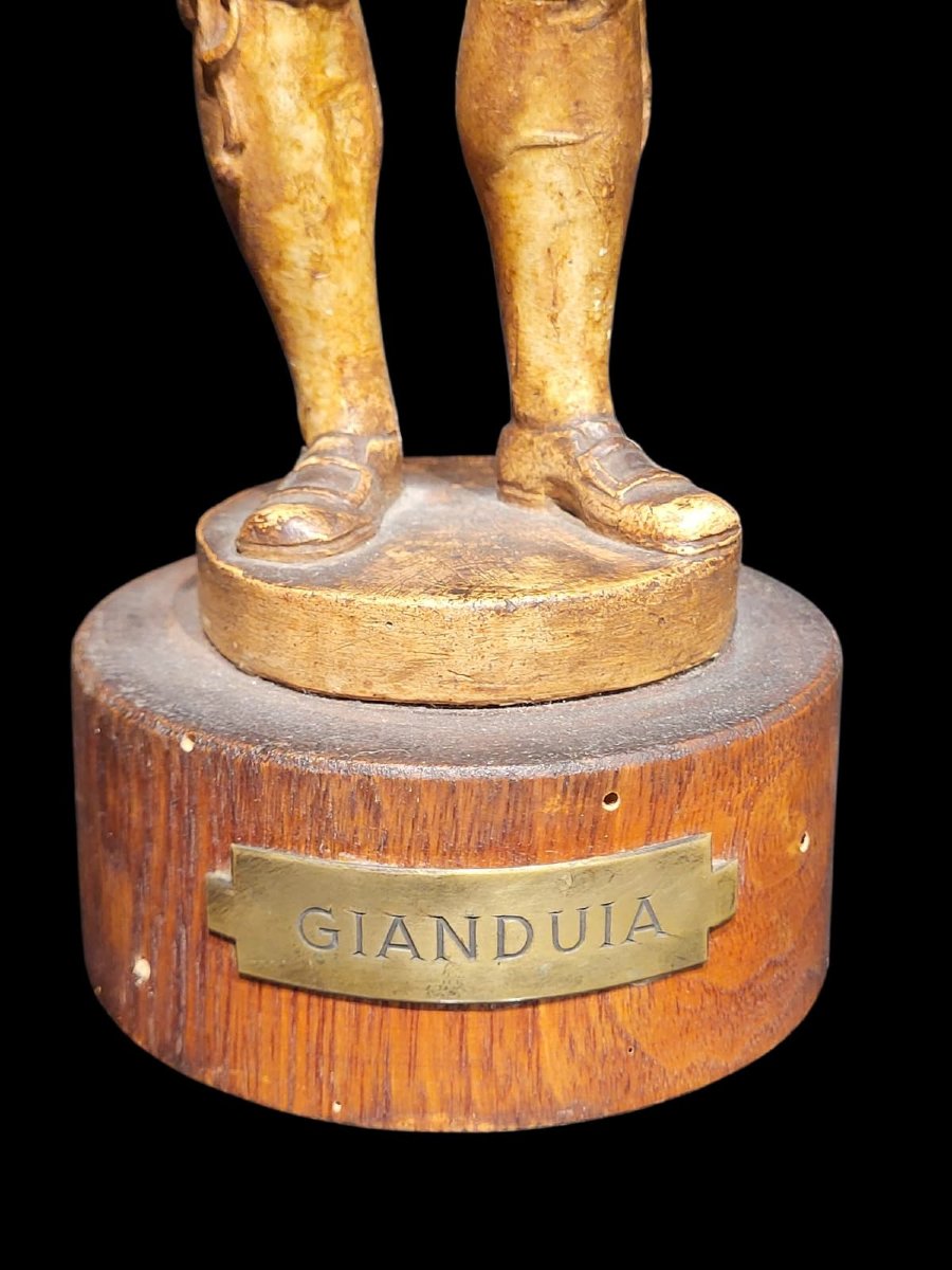 Statuette en terre cuite représentant Gianduia, Piémont, première moitié du XIXe siècle. -photo-5