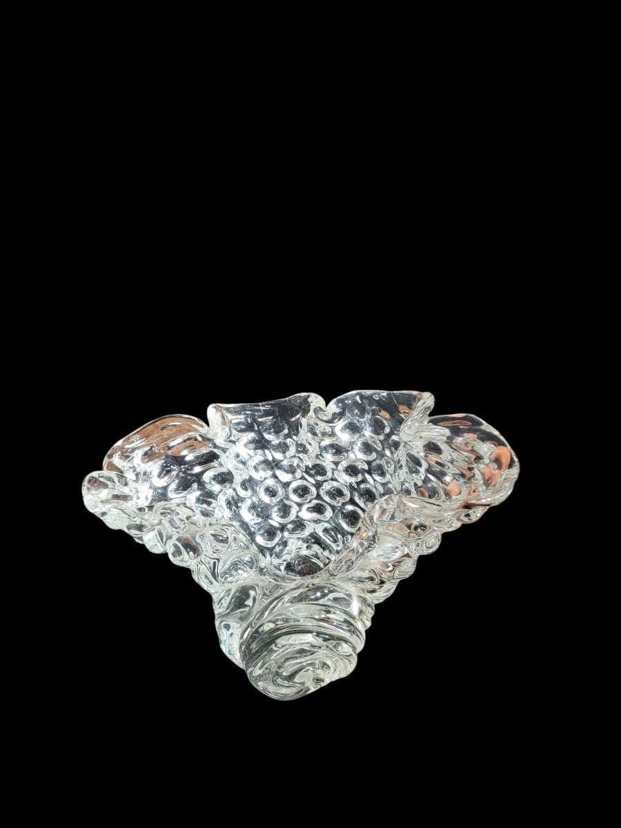 Grande coquille en verre, Murano, 1950-photo-2