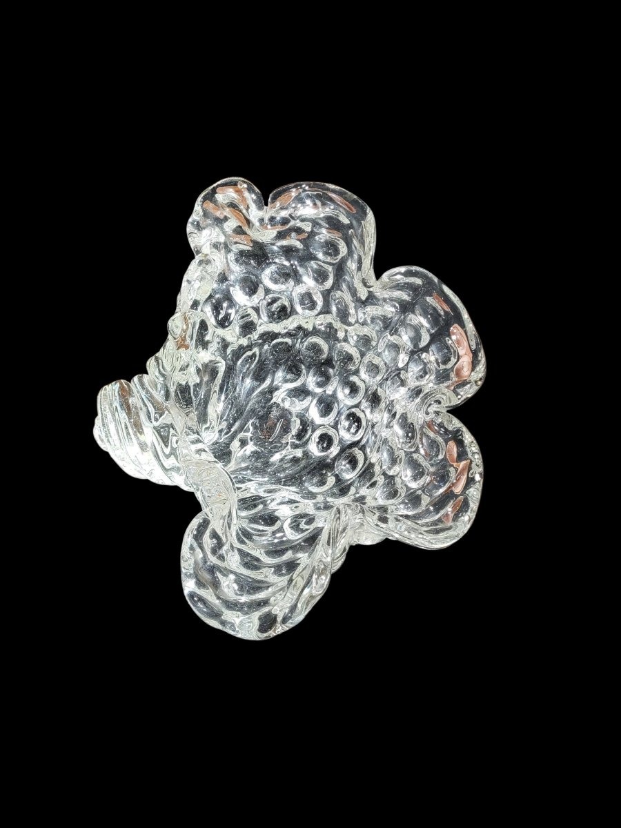 Grande coquille en verre, Murano, 1950-photo-4