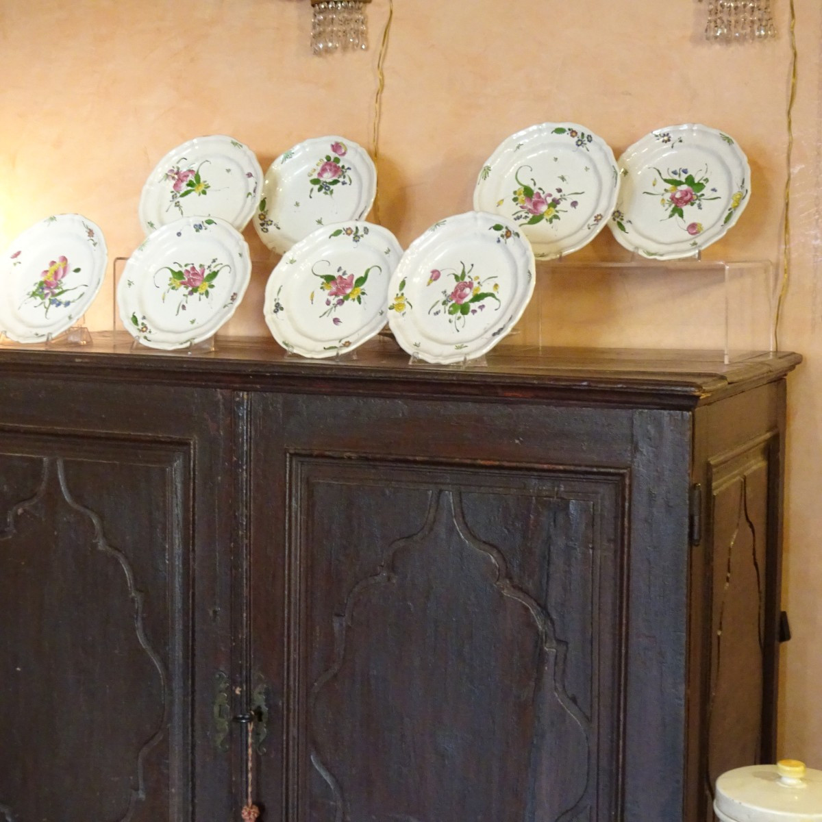 Buffet génois à double porte du XVIIIe siècle-photo-5
