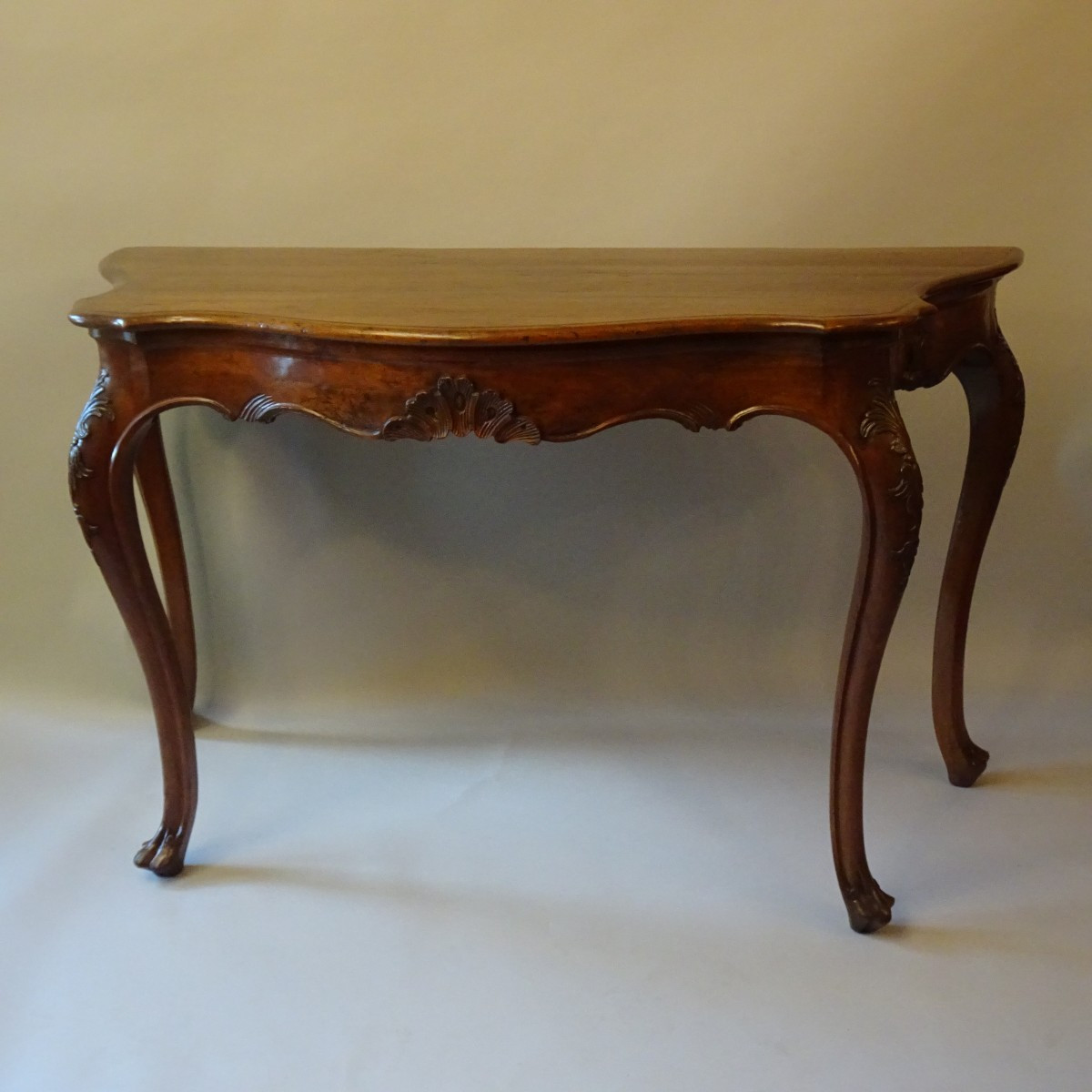 Louis XV-style Carved Wood Console Table, Venice-photo-2