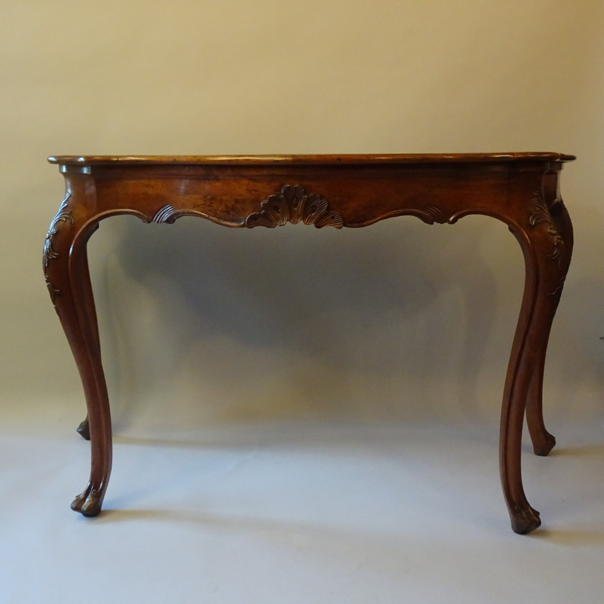 Louis XV-style Carved Wood Console Table, Venice