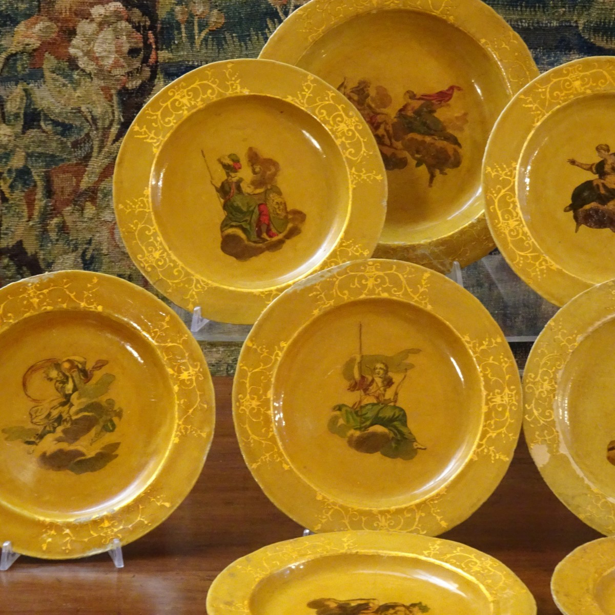 Papier-mâché Plates And Arte Povera, Late 18th To Early 19th Century-photo-1