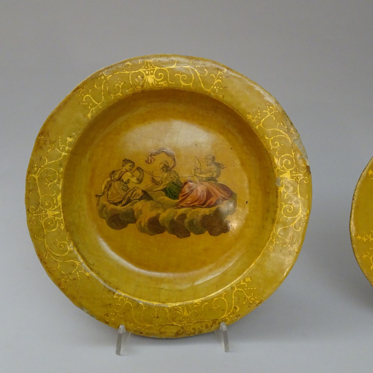 Papier-mâché Plates And Arte Povera, Late 18th To Early 19th Century-photo-4