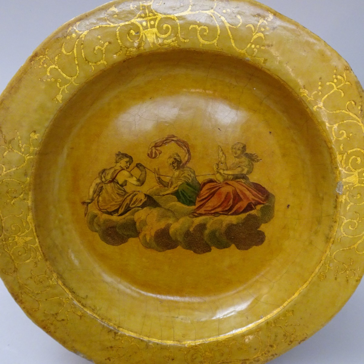 Papier-mâché Plates And Arte Povera, Late 18th To Early 19th Century-photo-5