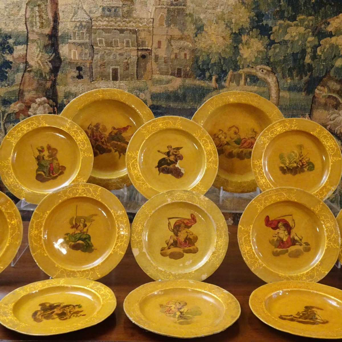 Papier-mâché Plates And Arte Povera, Late 18th To Early 19th Century