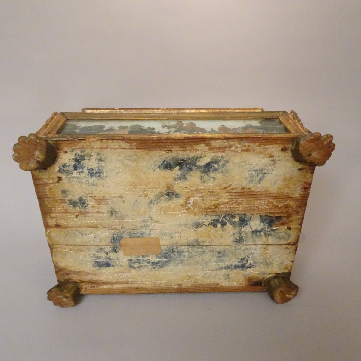 Boîte peinte de Venise, XVIIIe siècle-photo-6