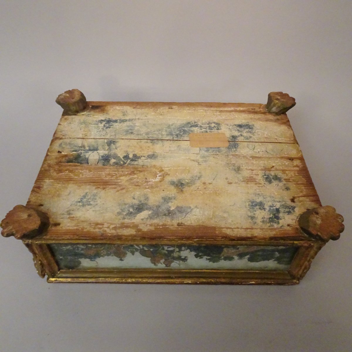 Boîte peinte de Venise, XVIIIe siècle-photo-7