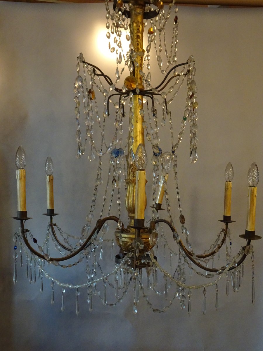 Lustre génois Louis XVI-photo-2