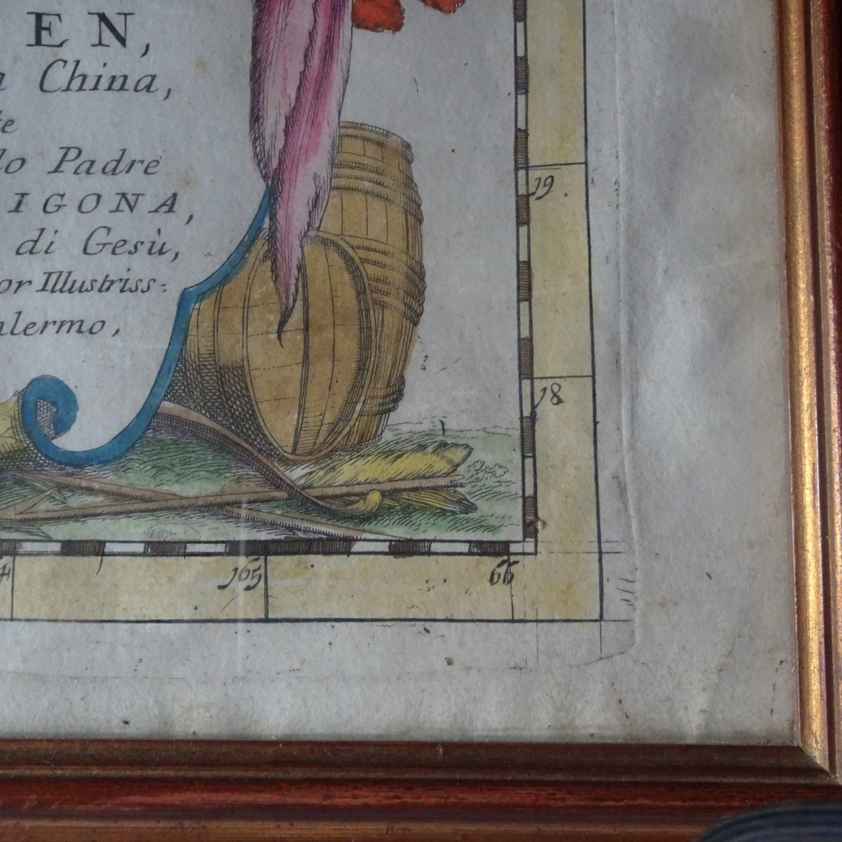 Carte de la Chine méridionale et de Taïwan de Vincenzo Coronelli (1650-1718), datant de 1696-photo-6
