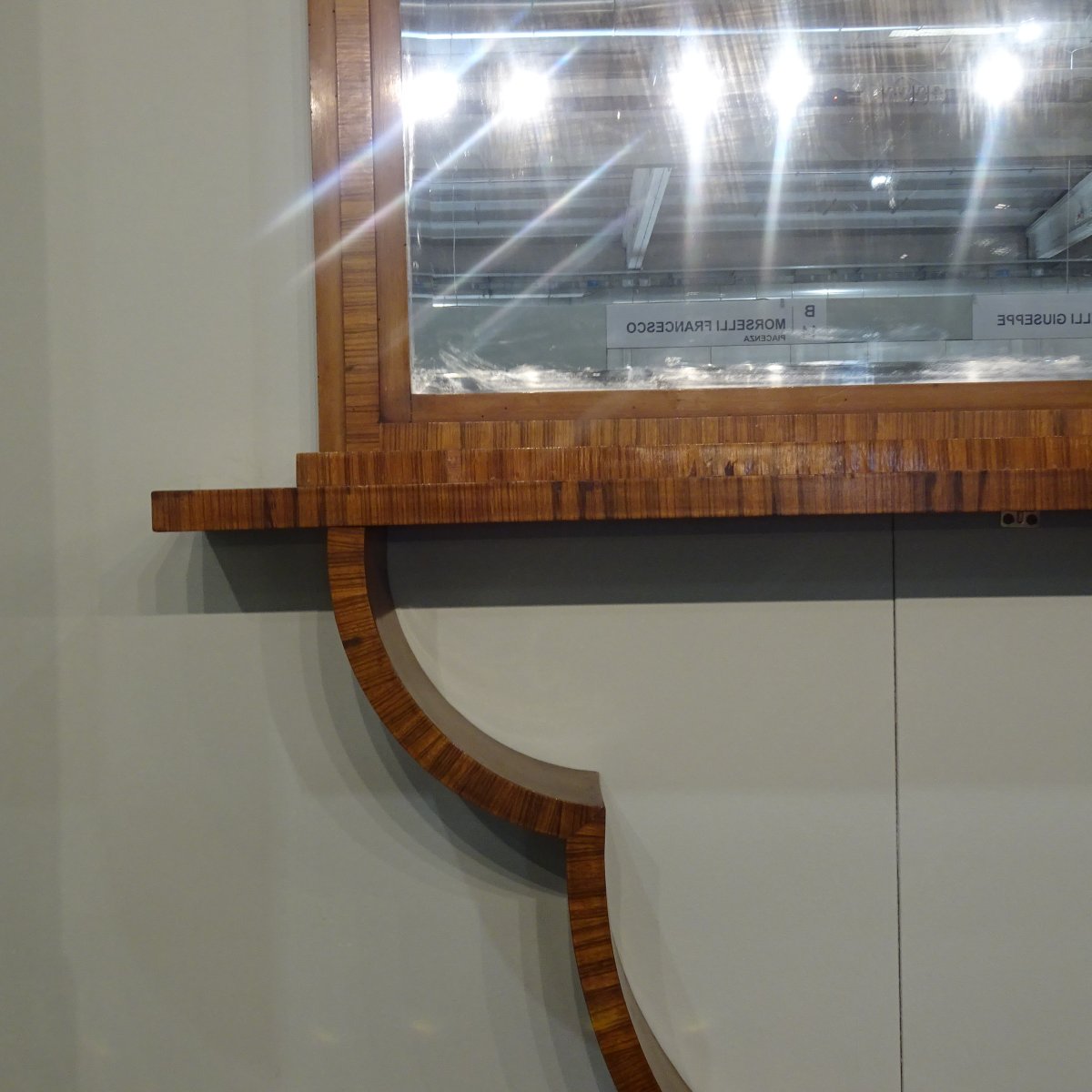 Art Deco Console Table With Mirror -photo-1