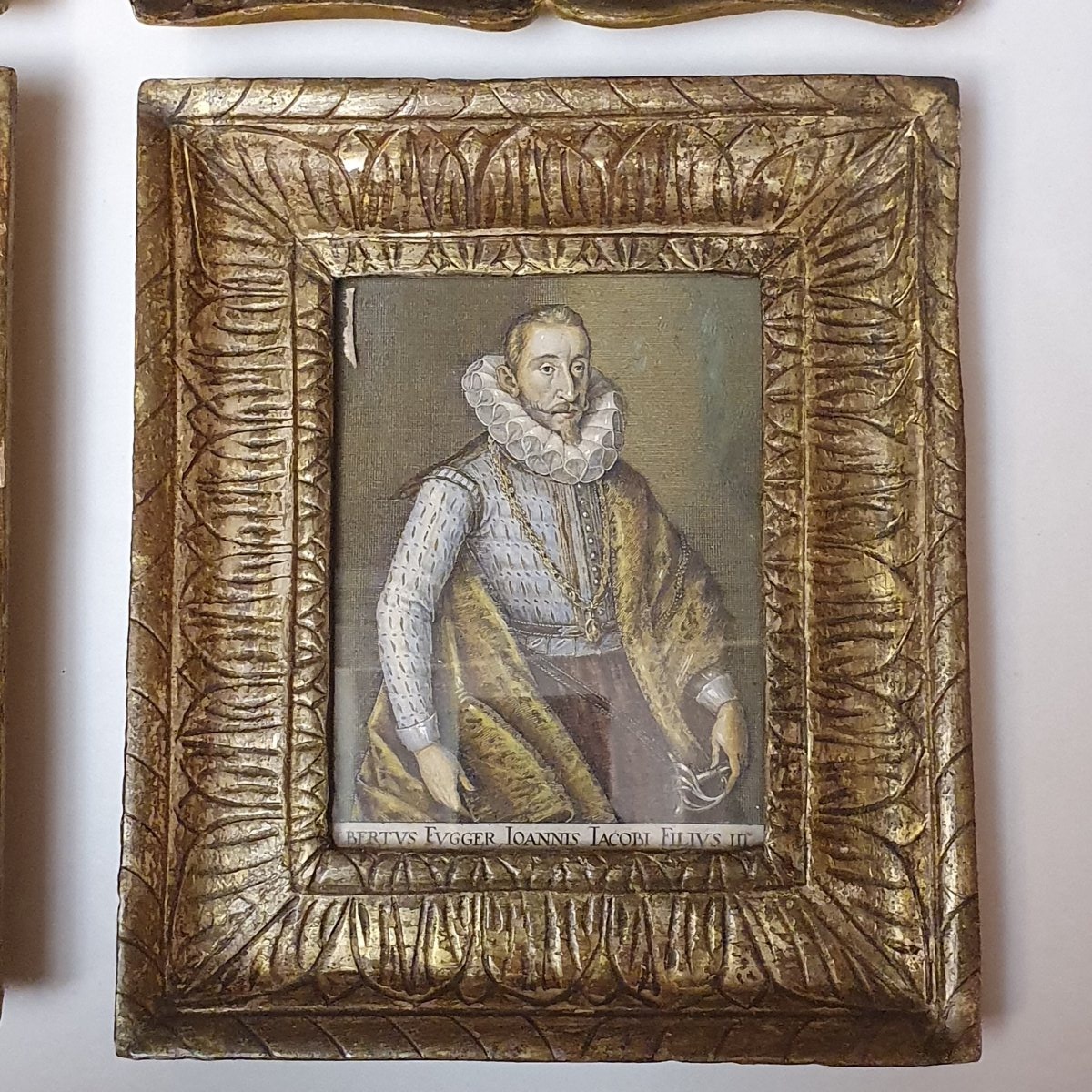 Gravures représentant des portraits avec encadrements, XIXe siècle-photo-2