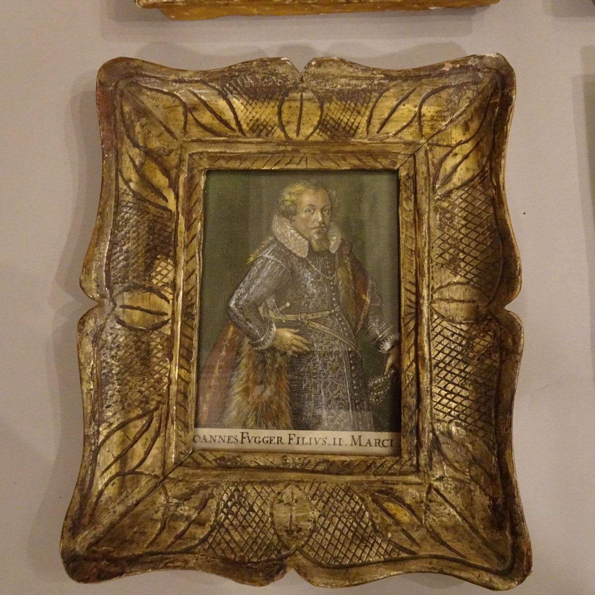 Gravures représentant des portraits avec encadrements, XIXe siècle-photo-6