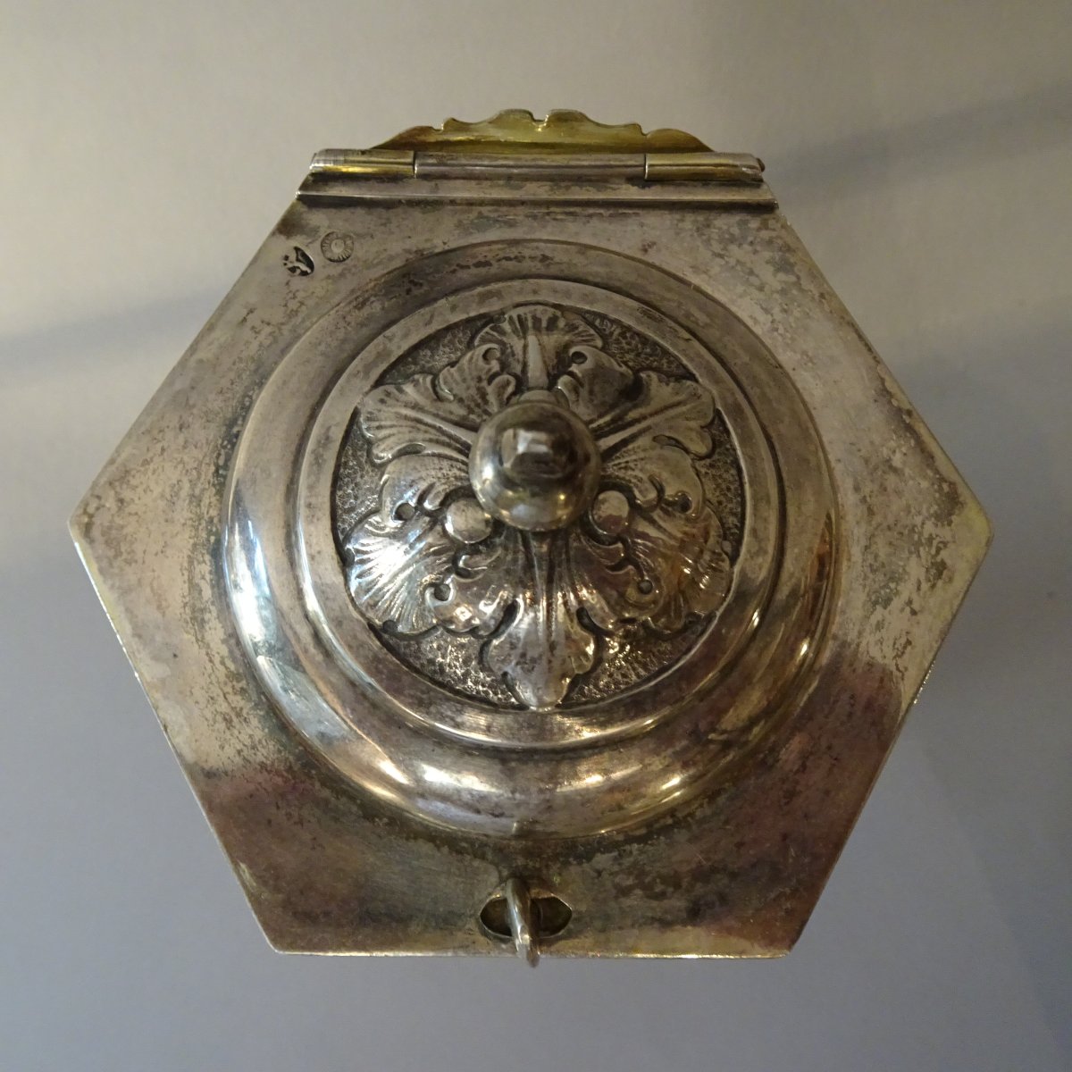 Silver Pyx, Lucca, 1750 -photo-1