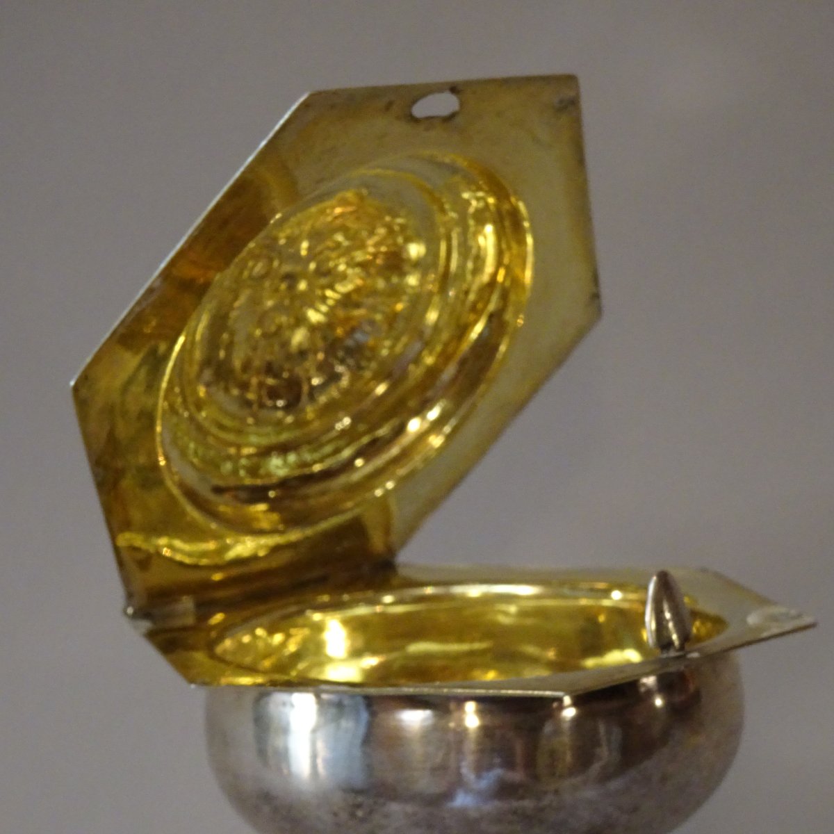 Silver Pyx, Lucca, 1750 -photo-6