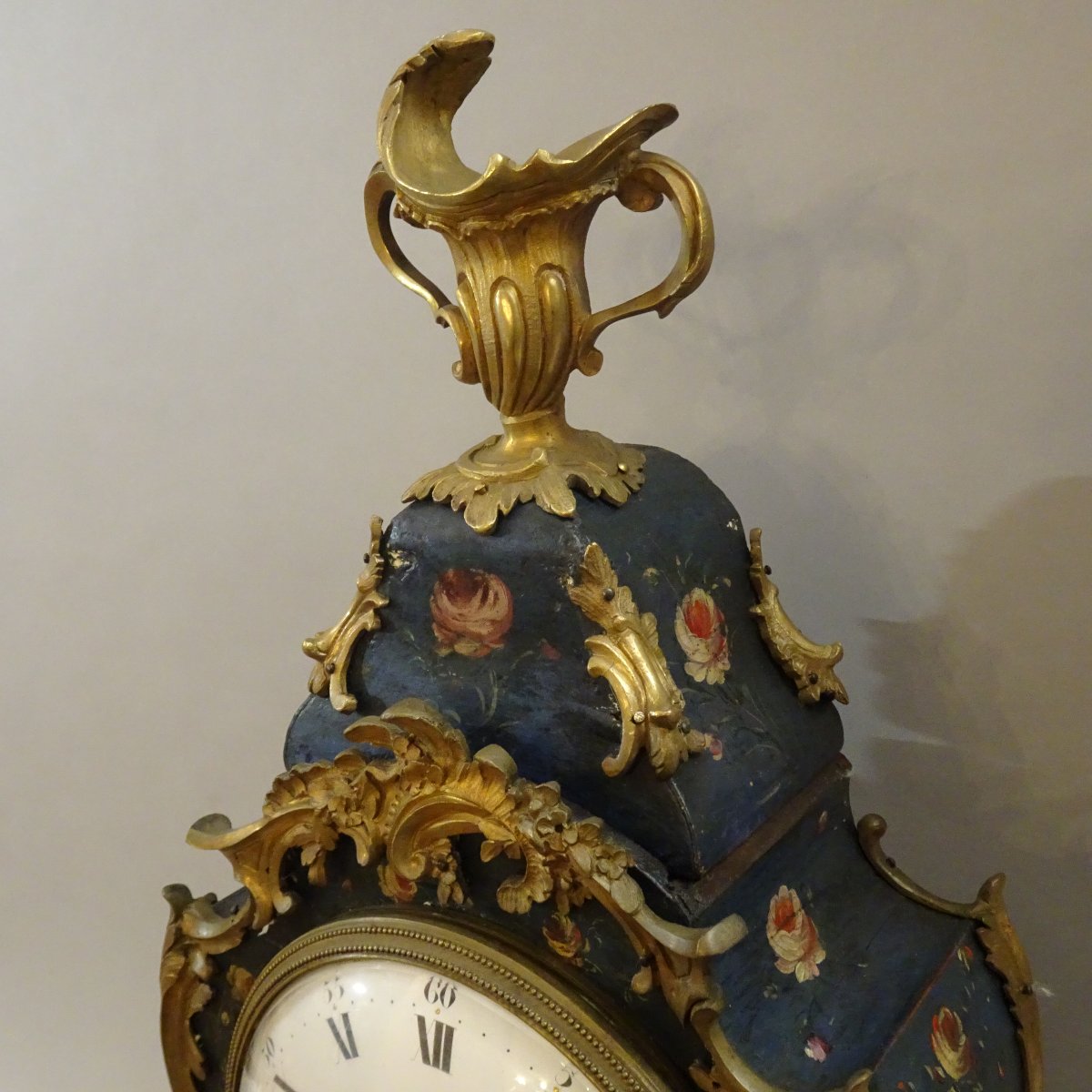 18th-century Cartel Wall Clock-photo-4