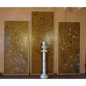 Painted Paper Panels, 18th Century, Piedmont 