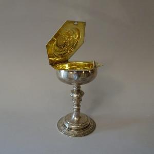 Ciboire en argent, Lucca , 1750