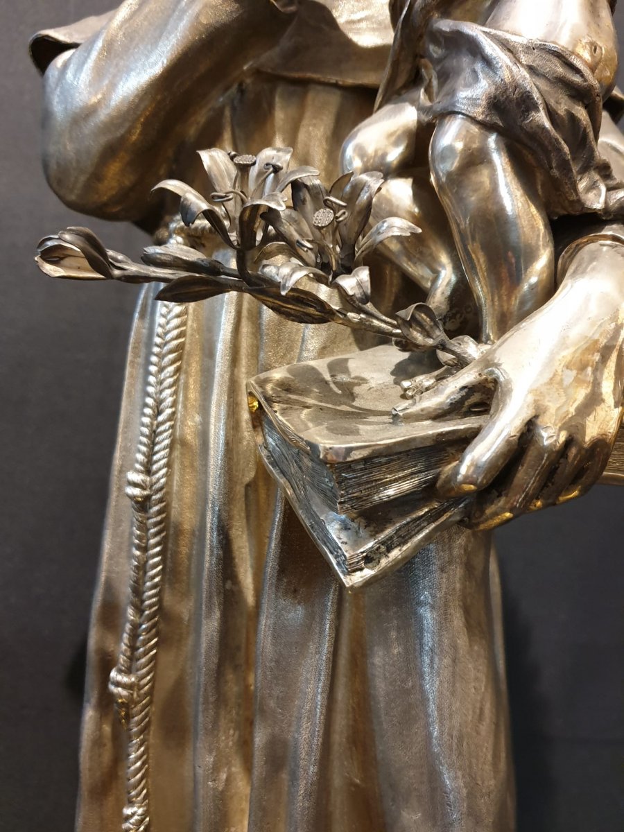 Saint Anthony In Silver-photo-2