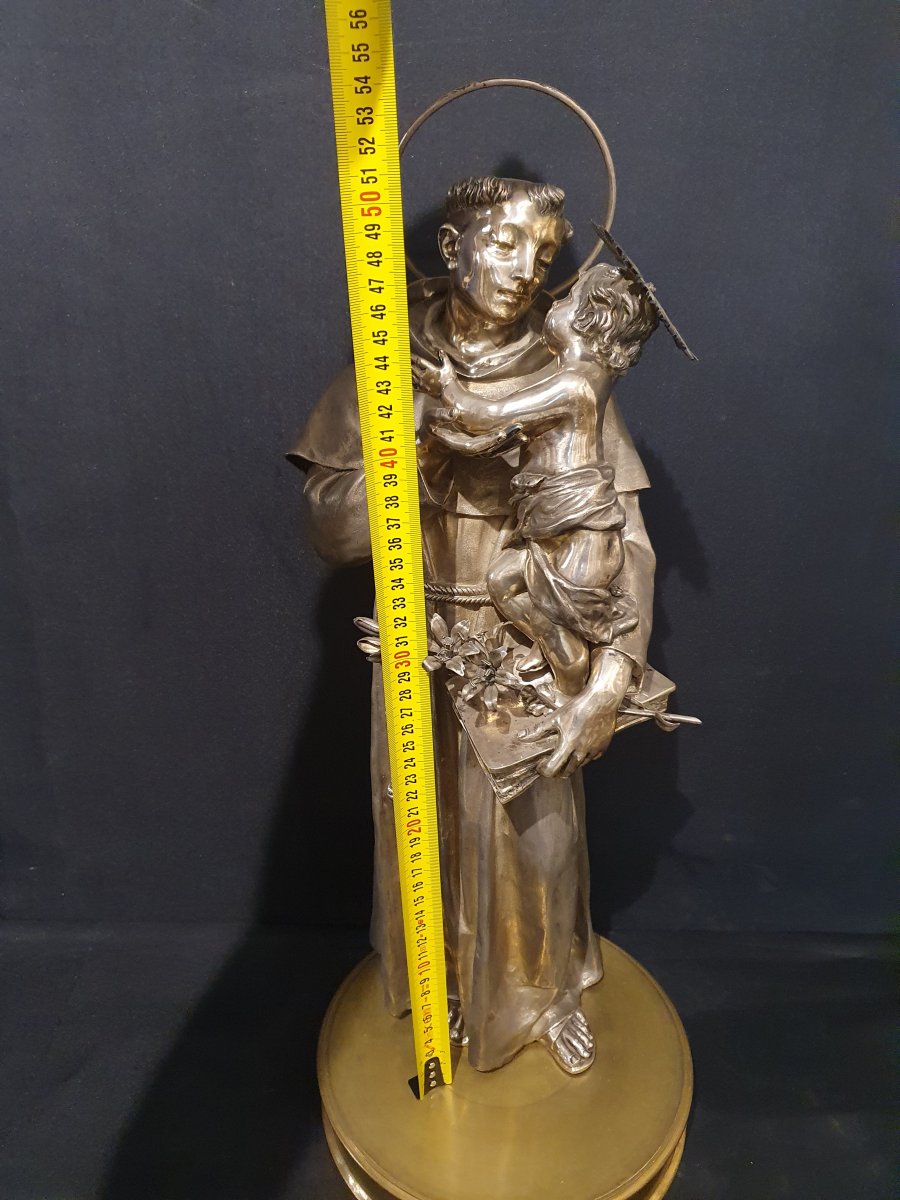 Saint Anthony In Silver-photo-4