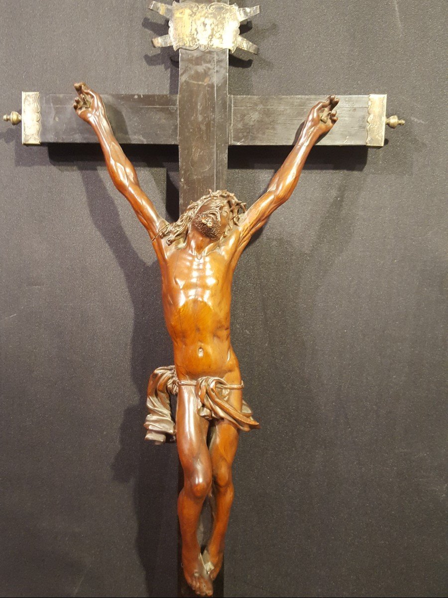 Crucifix Du 18ème Siècle-photo-4