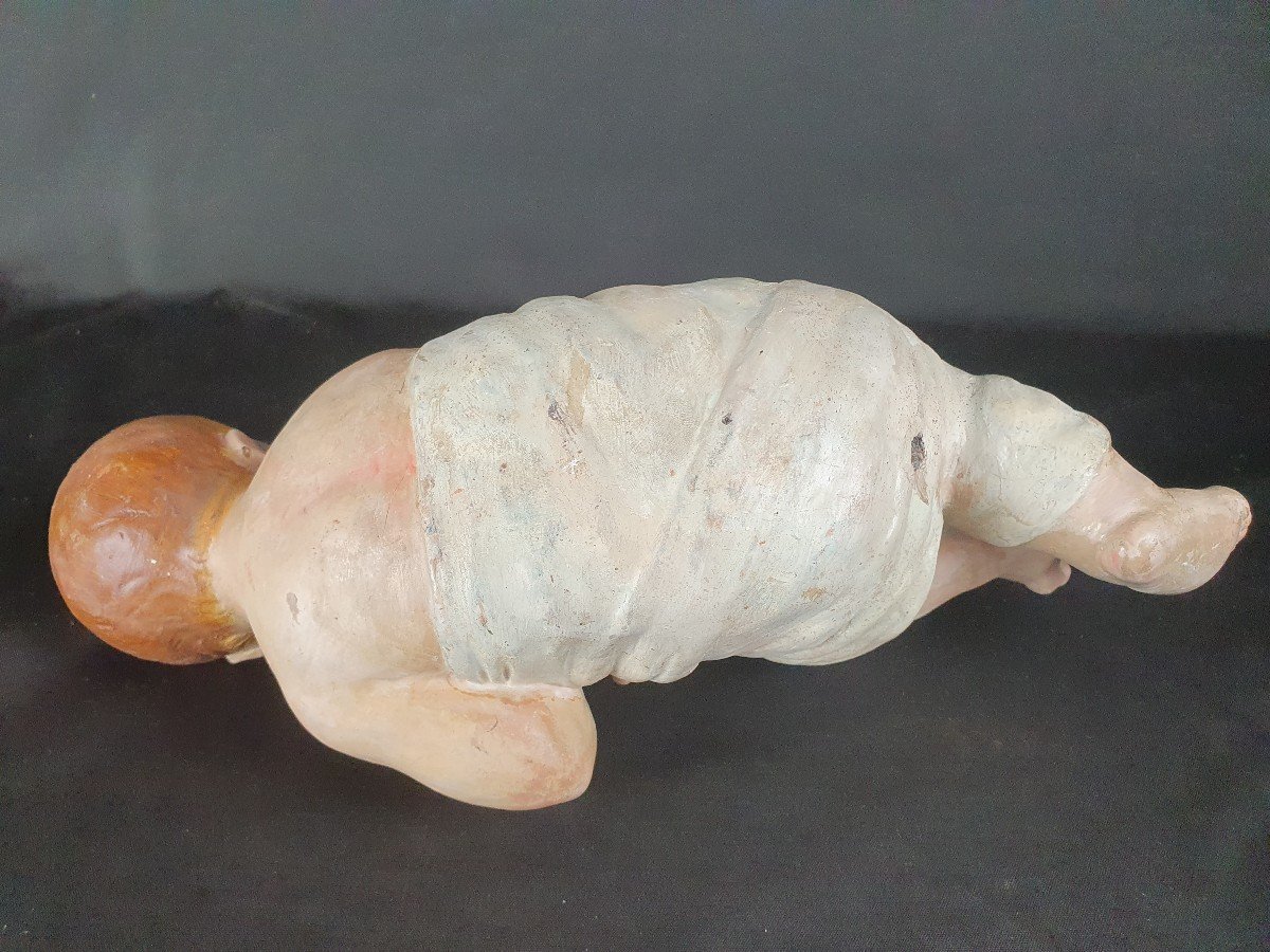 Bambinello, Neapolitan Sculpture From The Nineteenth Century-photo-2